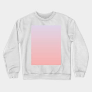 Light Lavender to Flamingo Pink Ombre Fade Sunset Gradient Crewneck Sweatshirt